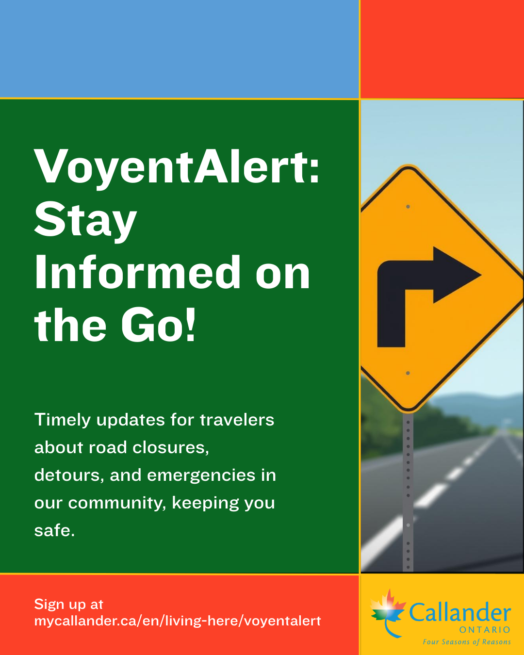 Don't miss learning about road closures!