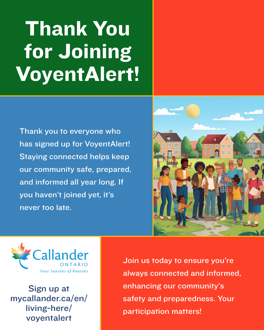 Thank you to everyone who has signed up for VoyentAlert!