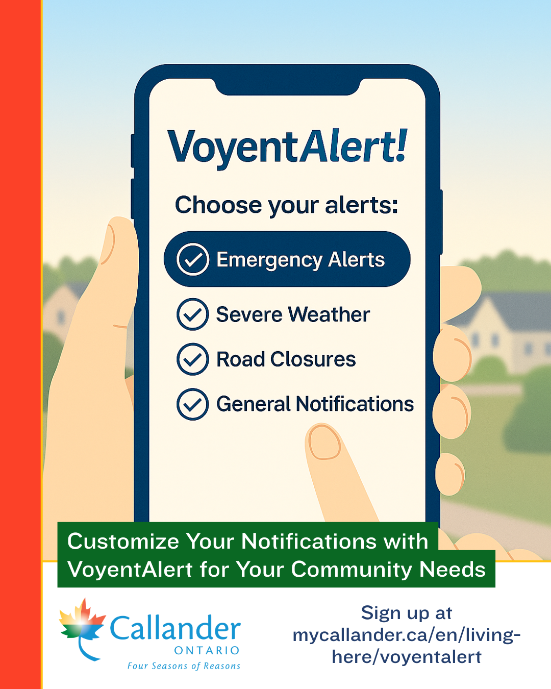 FAQ: “Can I choose the alerts I want?”